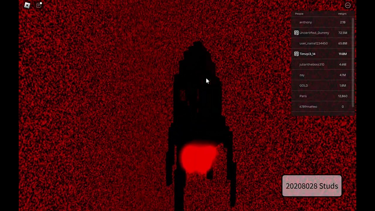 Roblox - Ride a Rocket to the Floating Point Zone (0 to 100,000,000 Studs)