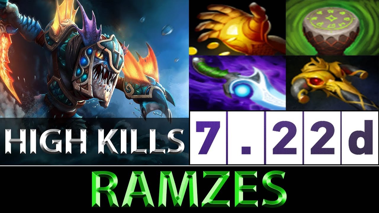 RAMZES [Slark] 18 Kills The Carry We Need ► Dota 2 7.22d
