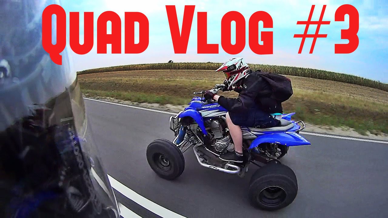 Quad Vlog #3 - Latanie bokiem, prędkościomierz, zakup raptora - Yamaha Raptor 700