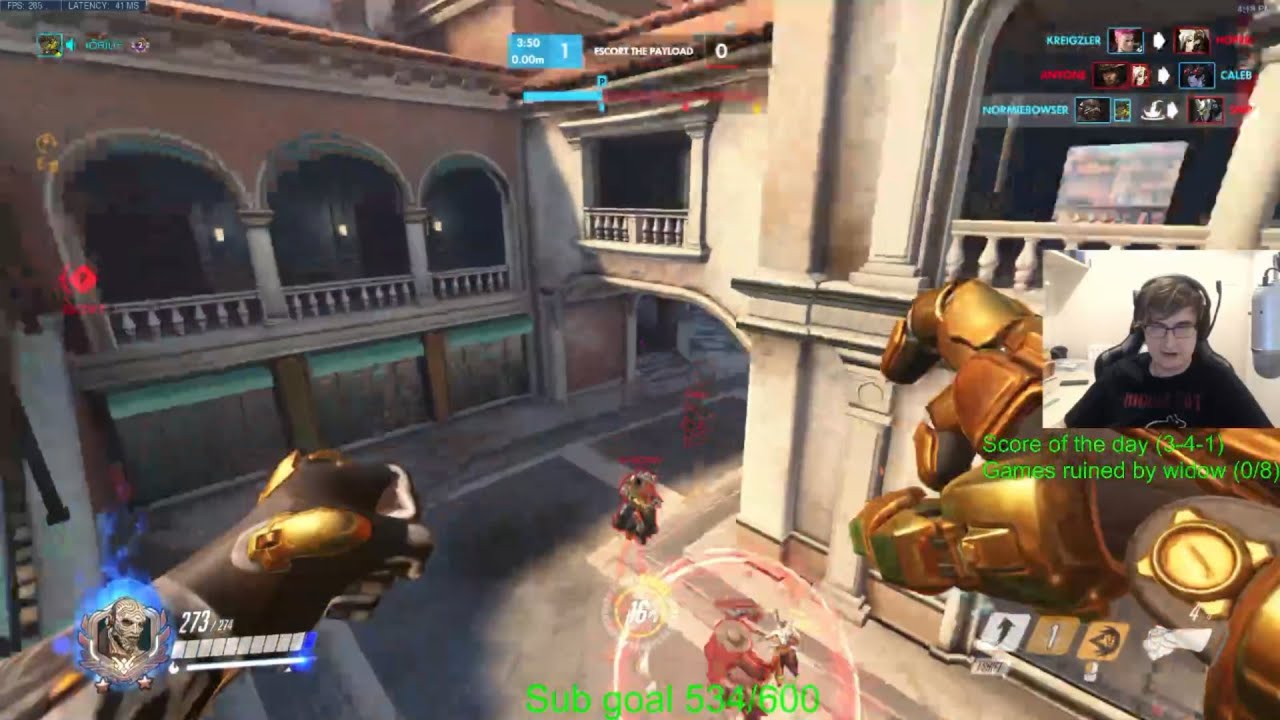 Overwatch Toxic Doomfist God Chipsa Really Really Hates Widowmaker