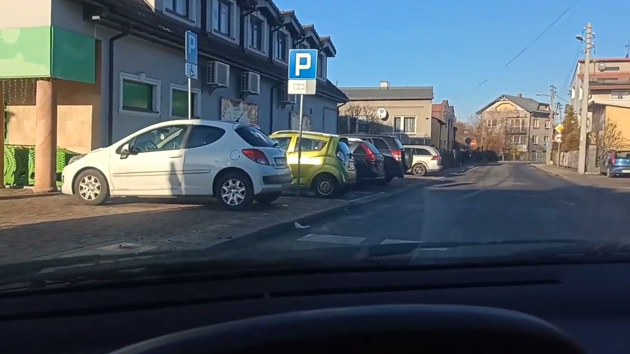 Przejazd przez Łazy... część 1