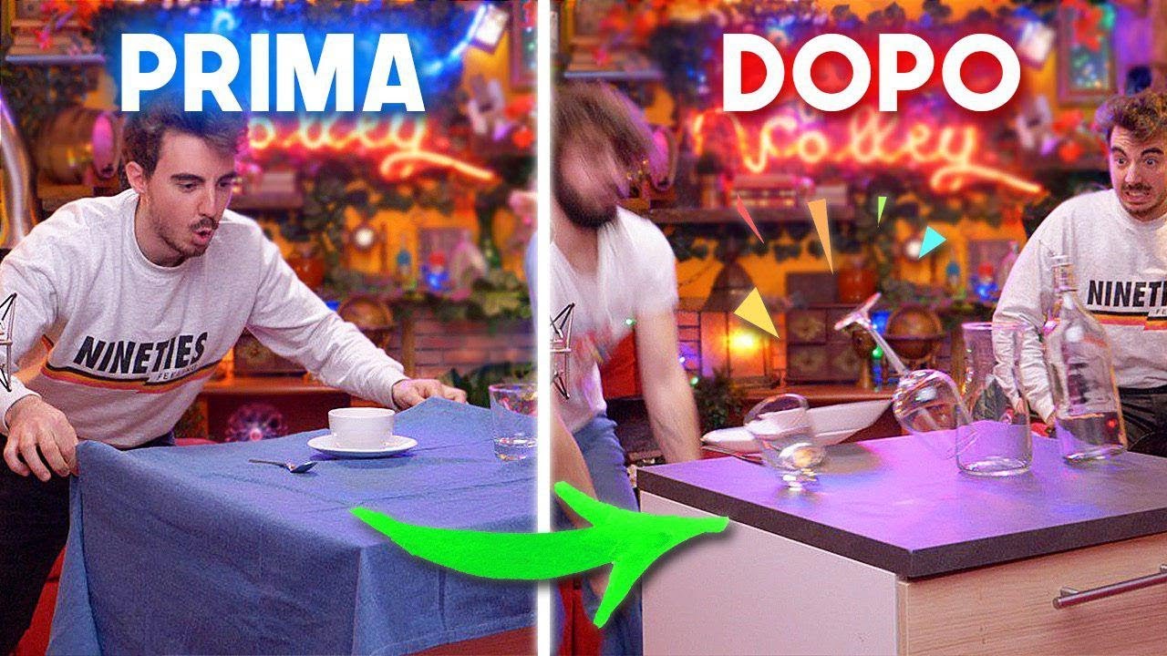 TIRA LA TOVAGLIA! - Non rompere i piatti!