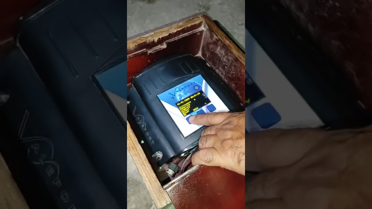 tidemaster installation in sea and taking data