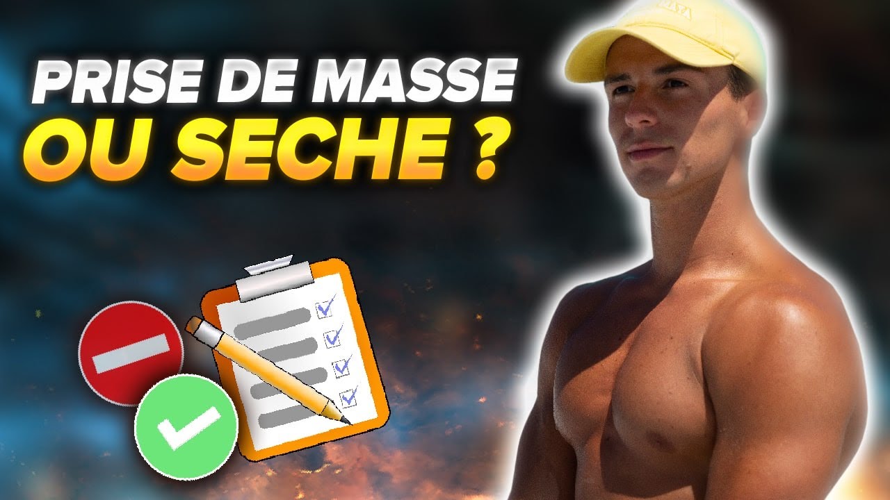 PRISE DE MASSE ou SÈCHE : que choisir en musculation ?
