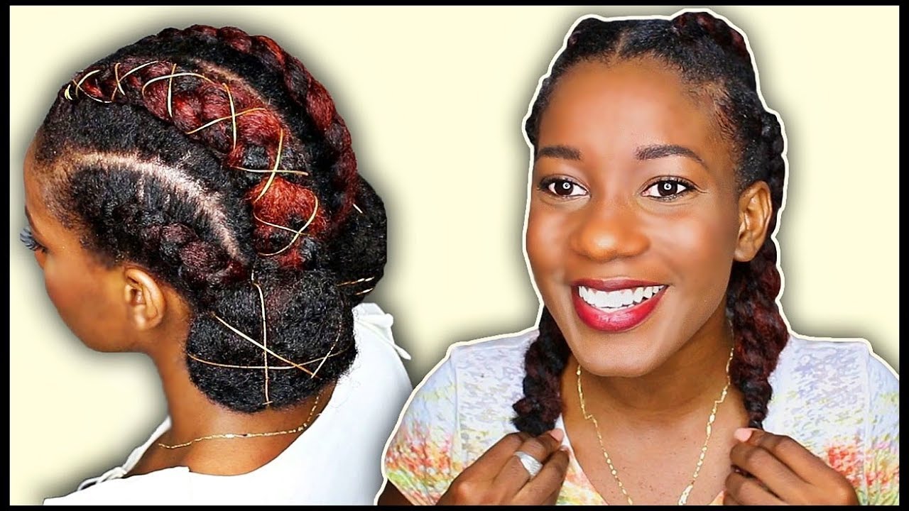 GOLDEN LACED BRAID Protective Style