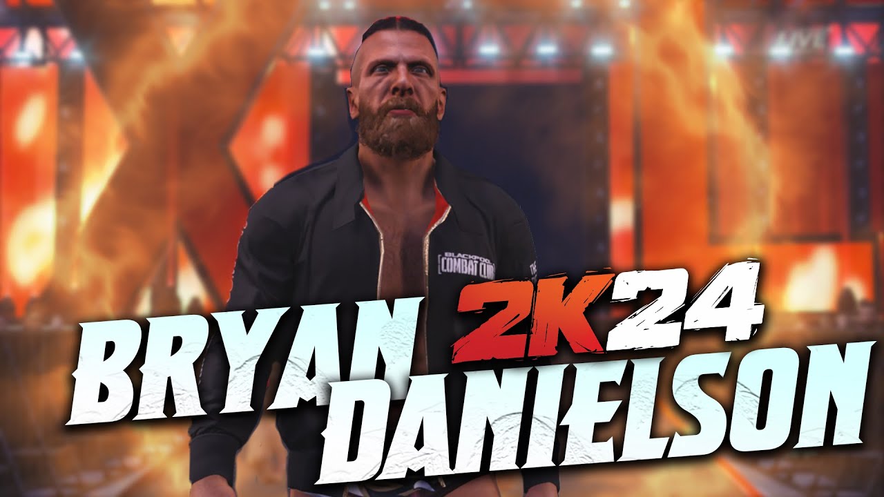 WWE 2K24 BRYAN DANIELSON w/Graphics Pack | New WWE 2K24 Mods