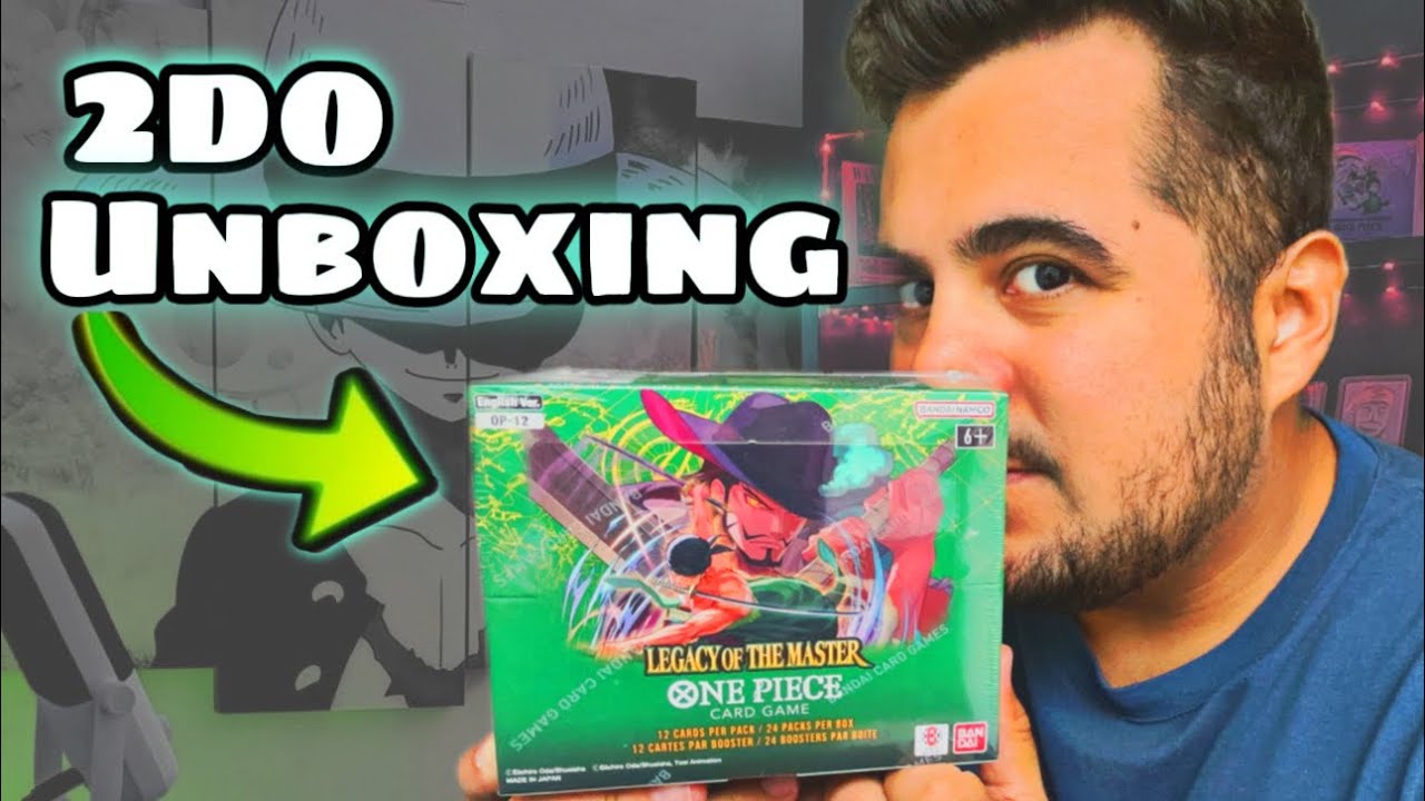 ABRIENDO LEGACY OF THE MASTER OP-12 ONE PIECE CARD GAME
