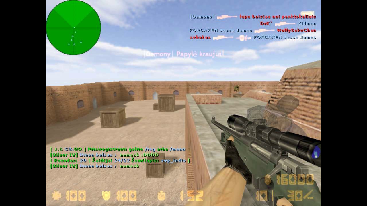 CS:GO MOD  Gilze LT 2020 cs 1.6 Lietuva