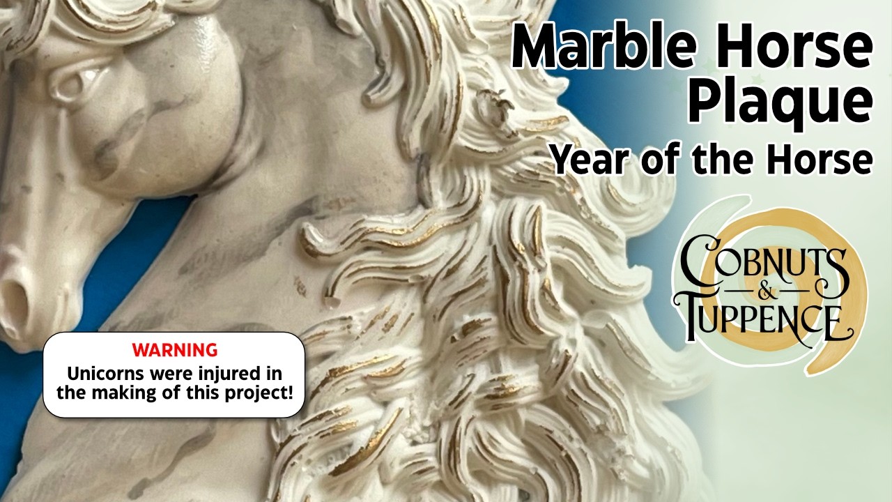 Marble Horse Plaque | Year of the Horse