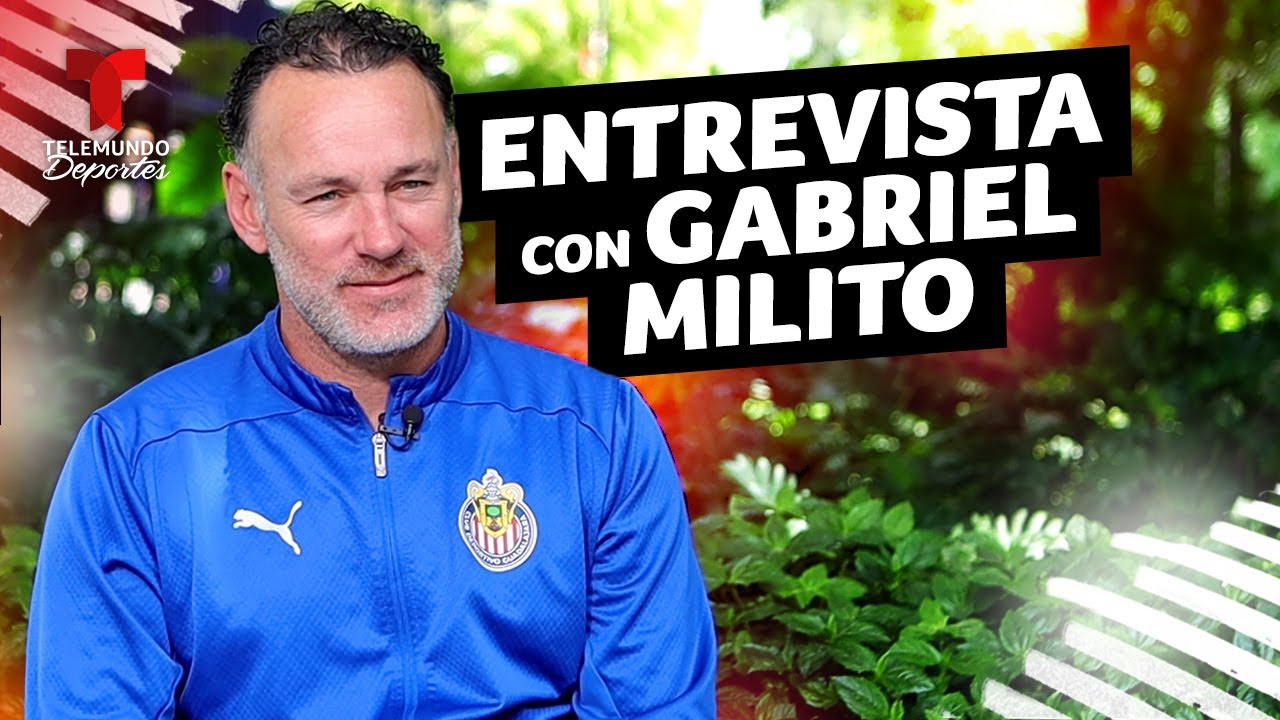 Gabriel Milito: “Me gustó la política de Chivas de jugar solo con mexicanos” | Telemundo Deportes