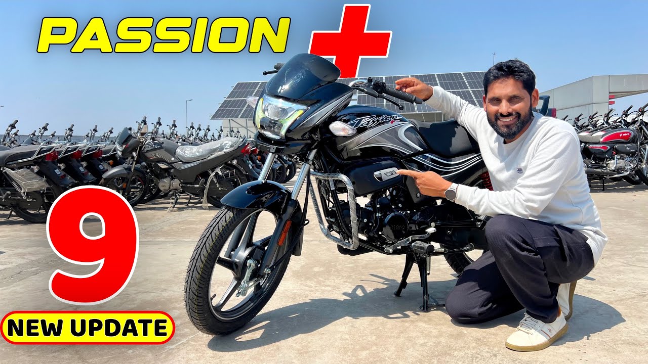 New Hero Passion + V2 Launch With 9 Update Price Mileage Features Detail Review