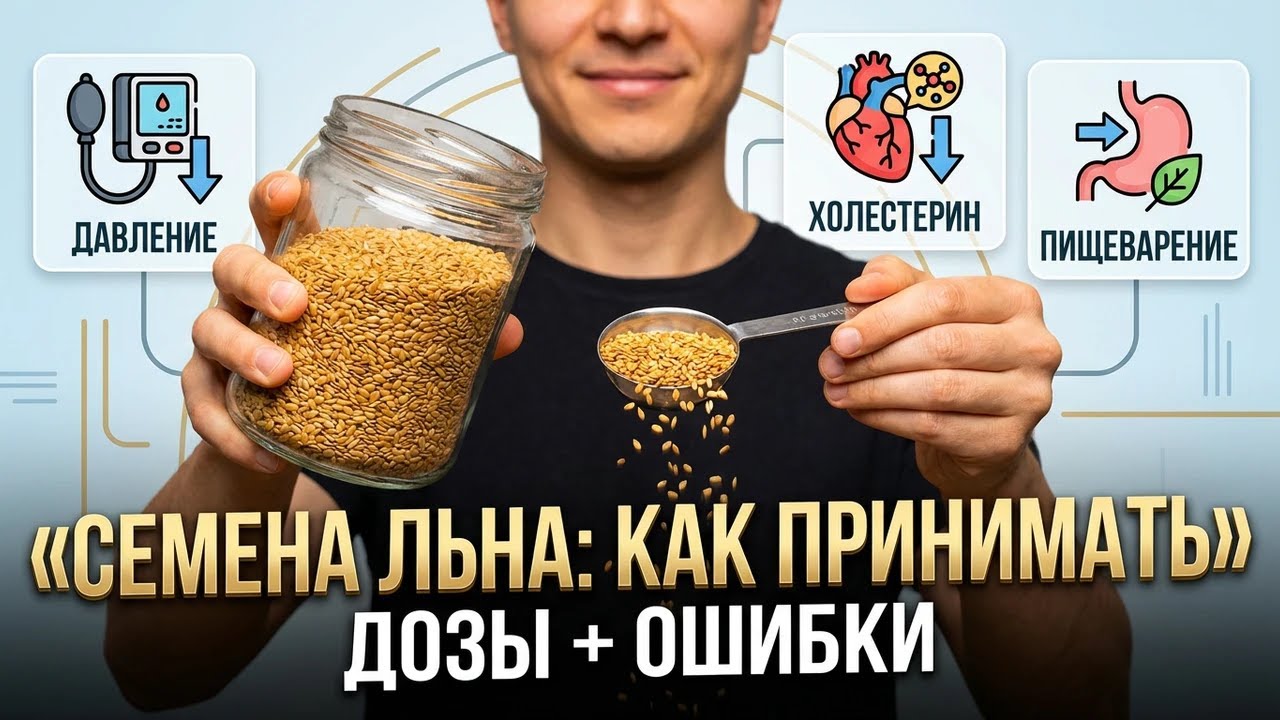 Лен для давления и холестерина - работает ли это на самом деле?