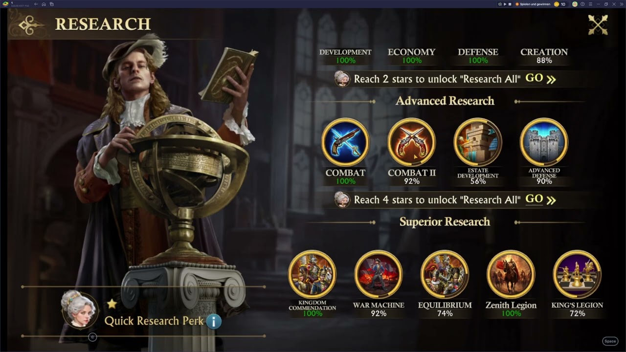Dream Emporium Feb´26 - Day 2: Gems, Coat of Arms, Research and Scholar´s Scrolls