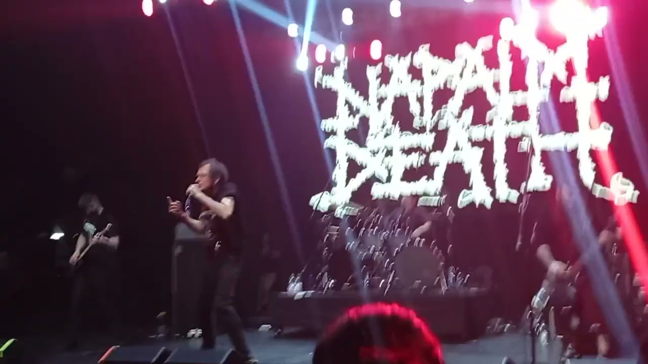 Napalm death  - Retreat To Nowhere en chile teatro cariola 2025