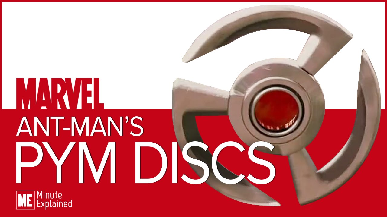 Ant-Man's PYM PARTICLE DISCS Explained | Making giant ants and tiny tanks! (MCU)