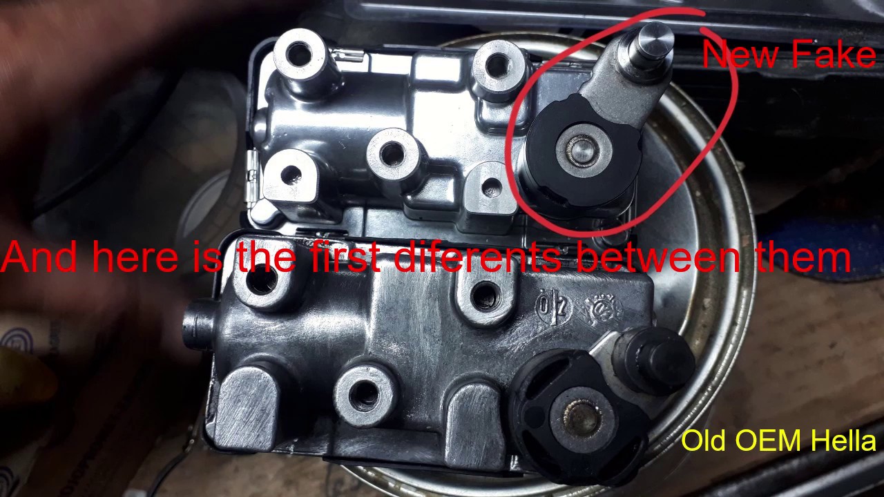 Fake turbo boost actuator for mercedes 320CDI do not buy#repair #mechanic #turbocharger