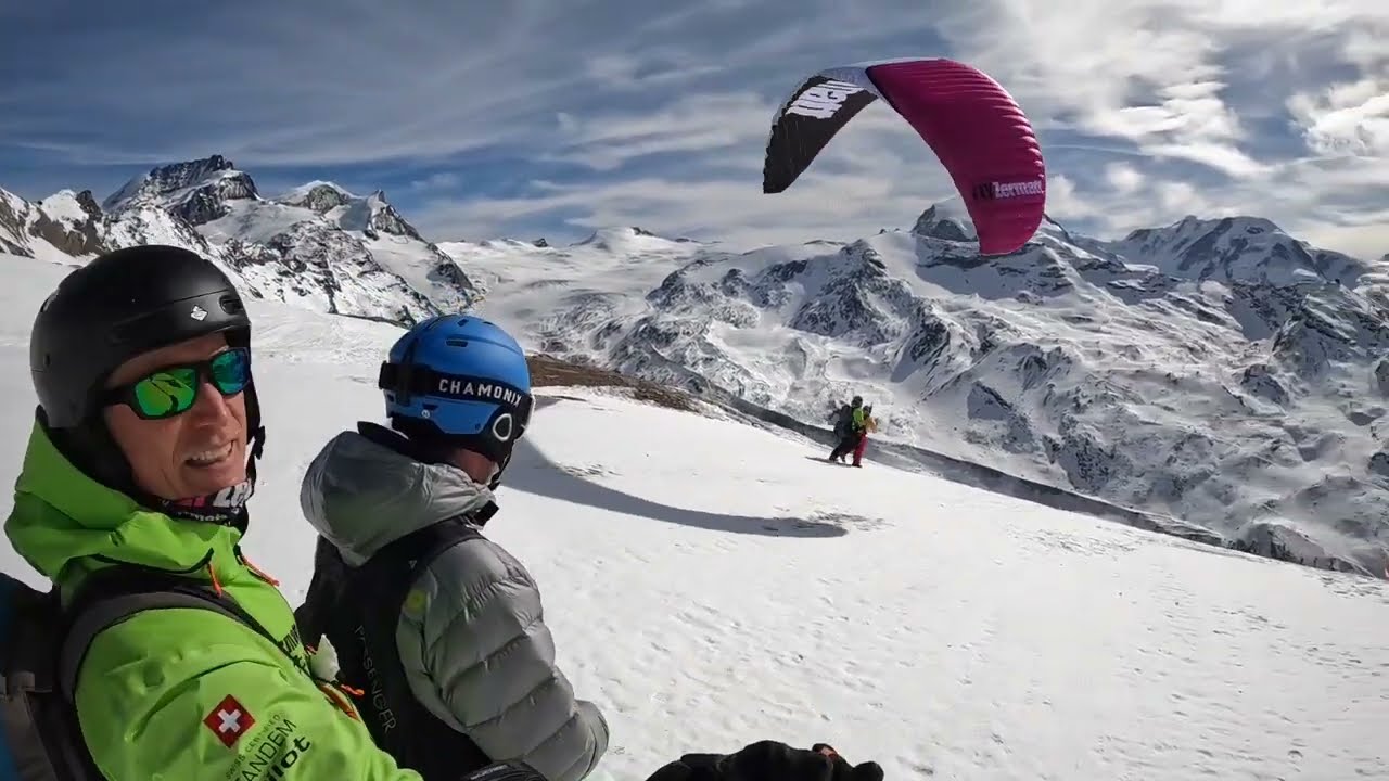Paragliding In Zermatt Matterhorn 2022
