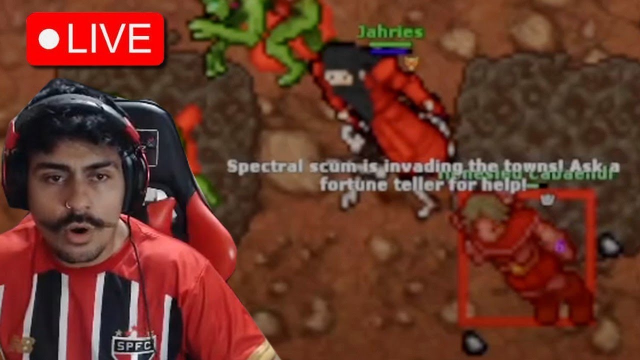 TIBIA AO VIVO (PaulistinhaOT) !links !pix !insta