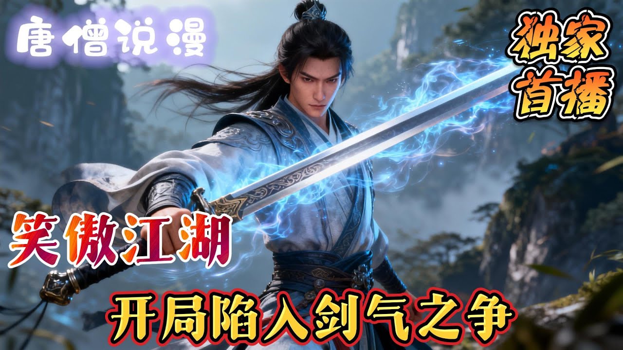 《笑傲江湖：開局陷入劍氣之爭》穿越笑傲江湖开局陷入剑气之争，救人就能获得武功秘籍，杀坏人就能提高功力，获侠女芳心就能提高悟性！！#穿越#有聲書 #完结文 #热血 #武俠 #金庸 #一口气看完