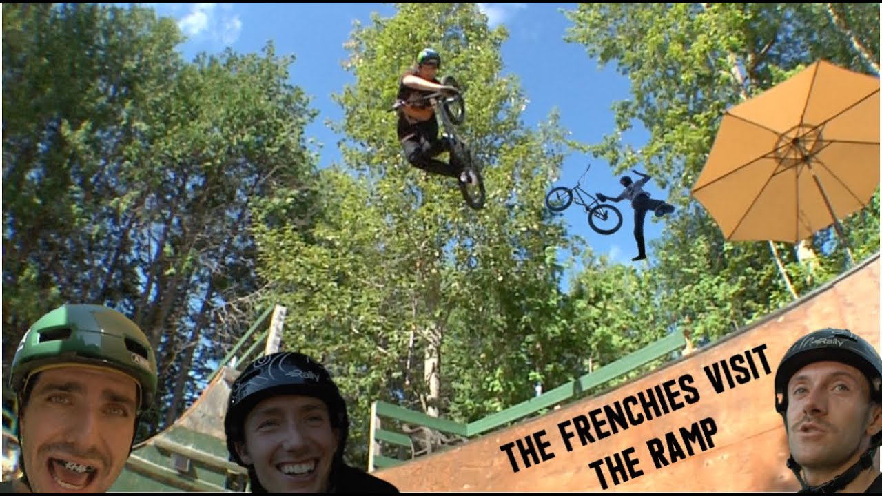 THE FRENCHIES VISIT THE RAMP!! BIG SENDS AND NEW TRICKS!!