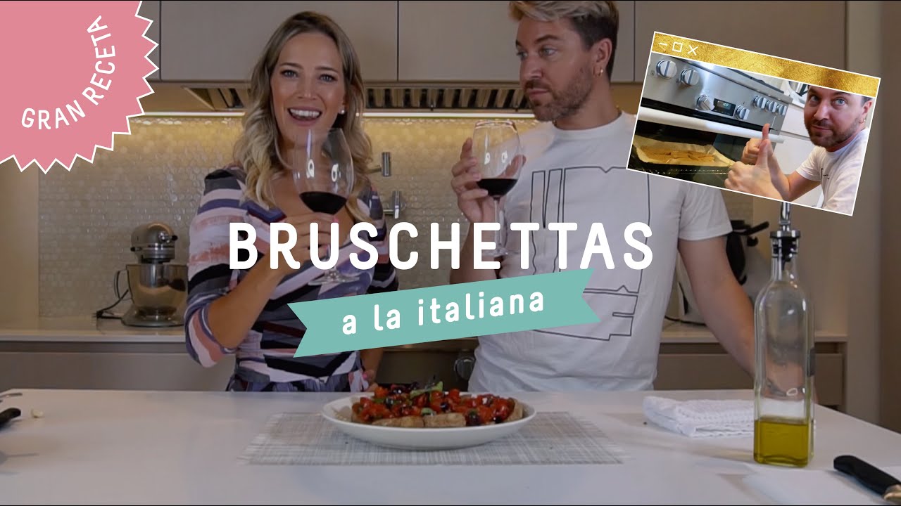 Nueva Receta: ¡Bruschettas a la Italiana con Samu!