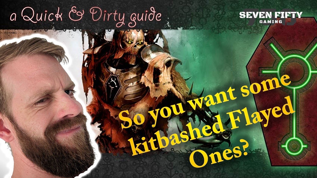 Kitbashed Necron Flayed Ones | A Quick & Dirty Guide to Making Your Own for Warhammer 40K