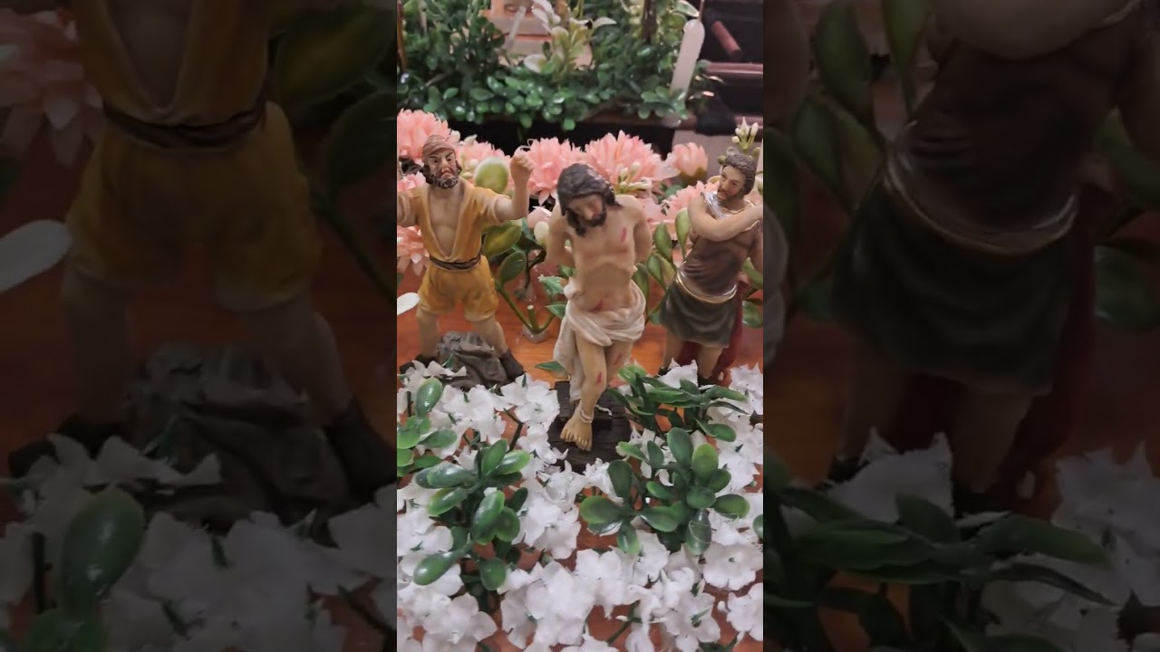 Processione dei misteri in miniatura