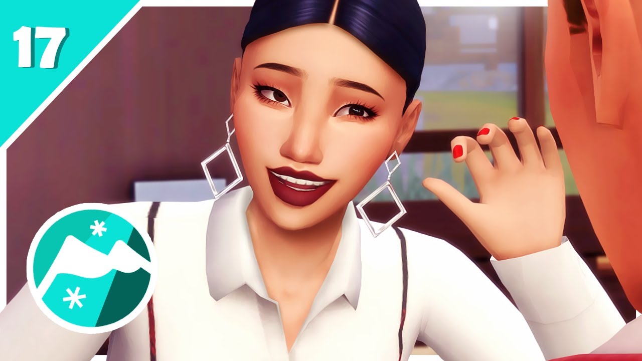 Emika's First Date | Ep.17 | The Sims 4 Snowy Escape