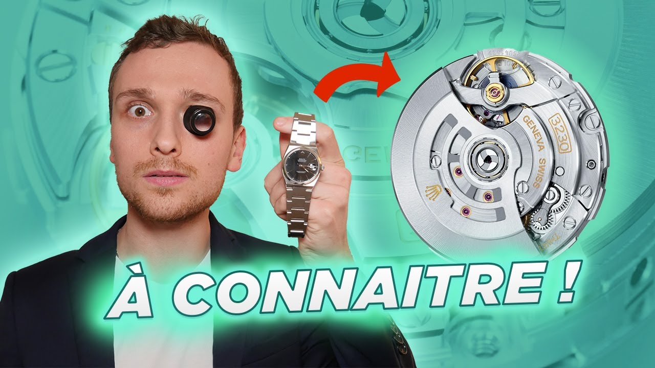 Les diff&eacute;rents mouvements de montres !