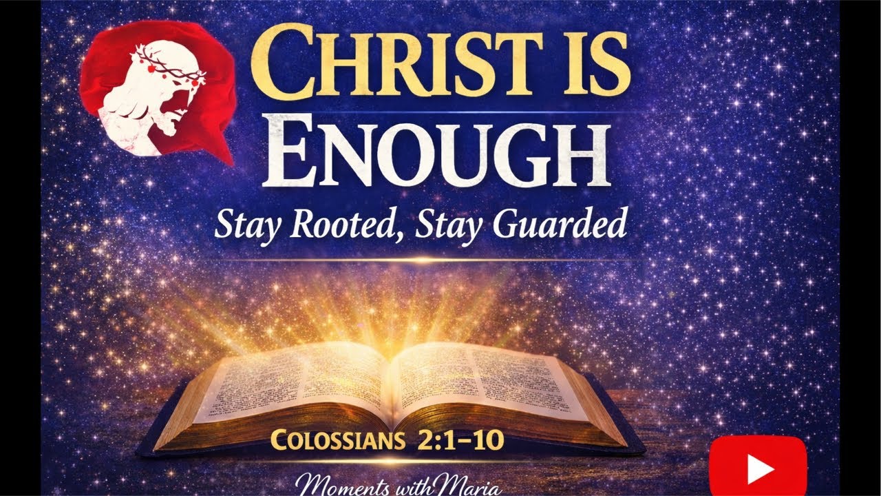Christ Is Enough-Stay Rooted, Stay Guarded