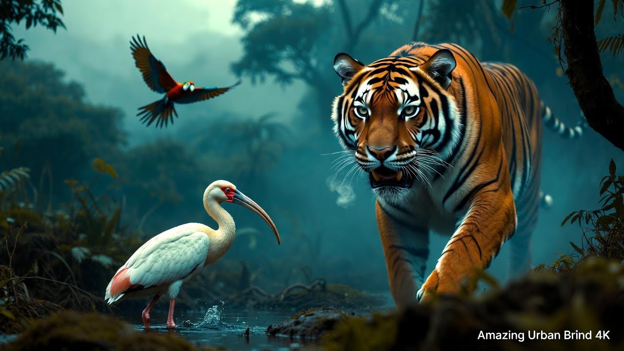 🐦4K: The Quiet World of Birds and Animal | Soothing Nature Landscape Experience | Relaxing Sounds🌿