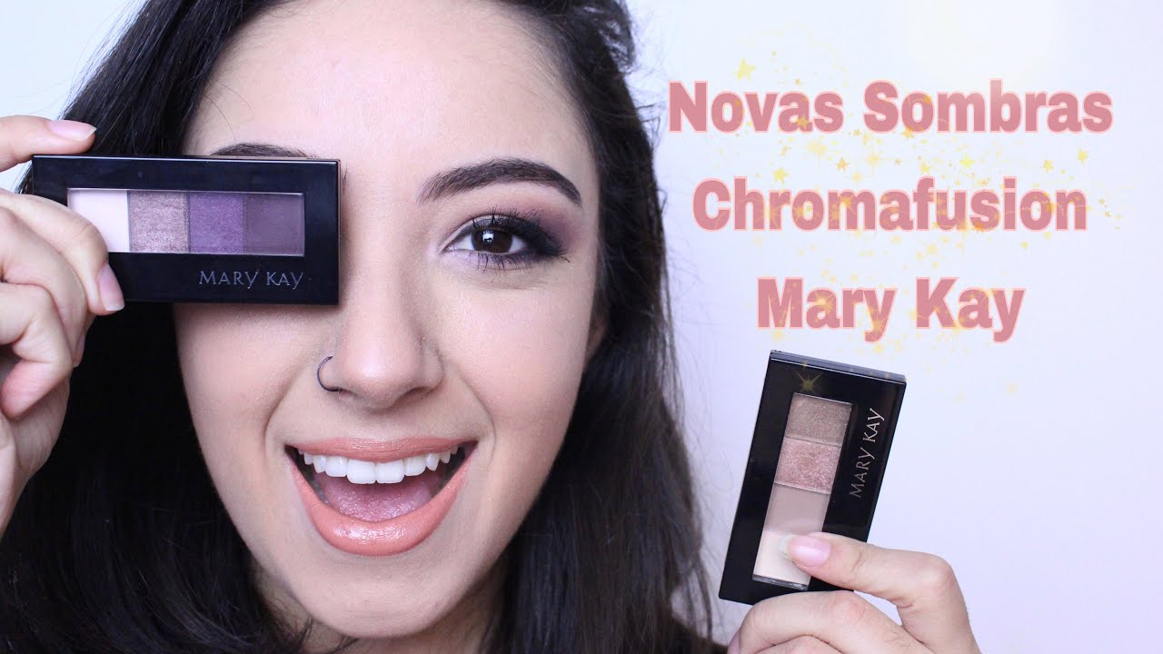 Novas Sombras Chromafusion Mary Kay