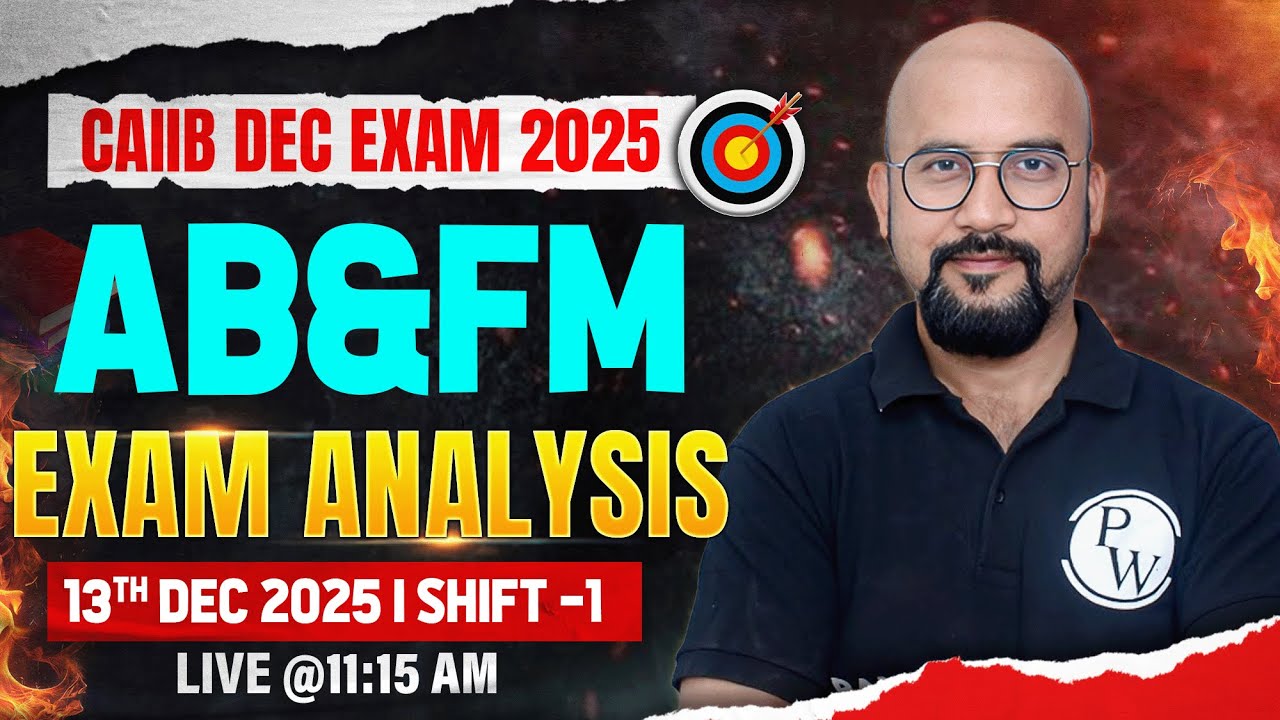 CAIIB ABFM Exam Analysis 2025 | ABFM Shift 1 Analysis | CAIIB ABFM Exam Review | CAIIB ABFM Analysis