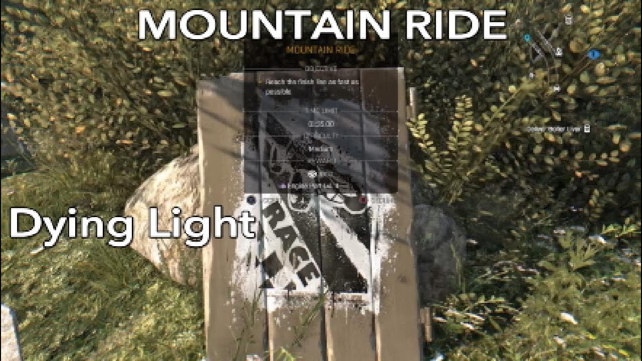 Dying Light - MOUNTAIN RIDE Race Challenge