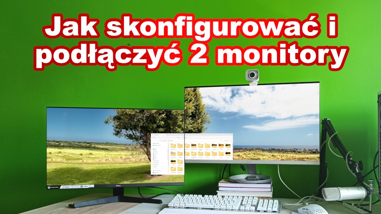 Jak podłączyć dwa monitory do komputera