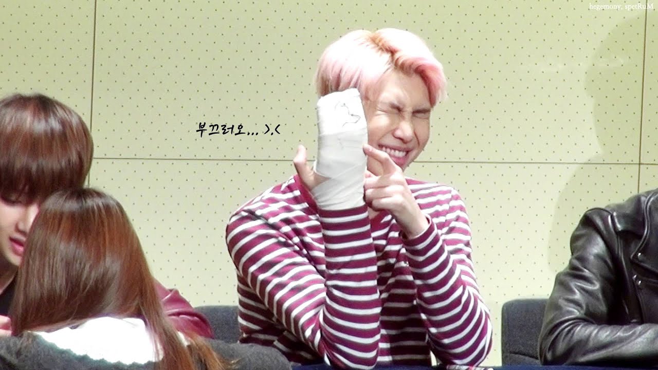151213 광화문팬싸인회 -랩몬스터 하트/♡/