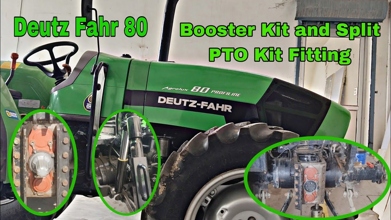 Deutz Fahr | Booster Kit and Split PTO kit Fitting | Workshop Vlog | #deutz_fahr #trending #tractor
