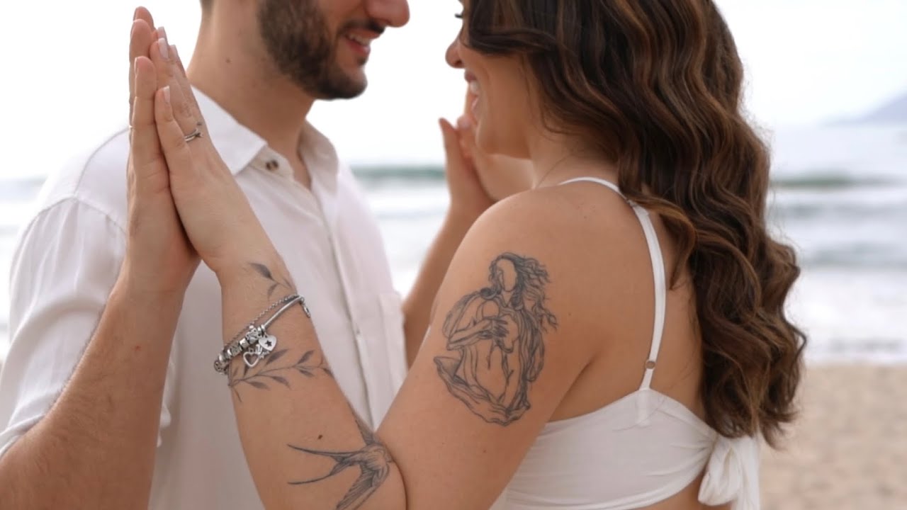 Caroline & Eduardo | Lindo filme pré wedding na praia litoral norte de São Paulo por Graduate