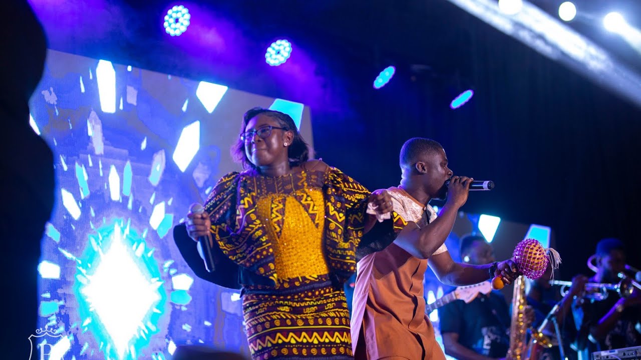 Sandy Asare Sanbra feat Yaw Boadu Jnr live from Expectation concert.