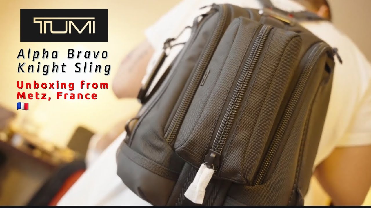 Tumi Alpha Bravo Knight Sling | Unboxing