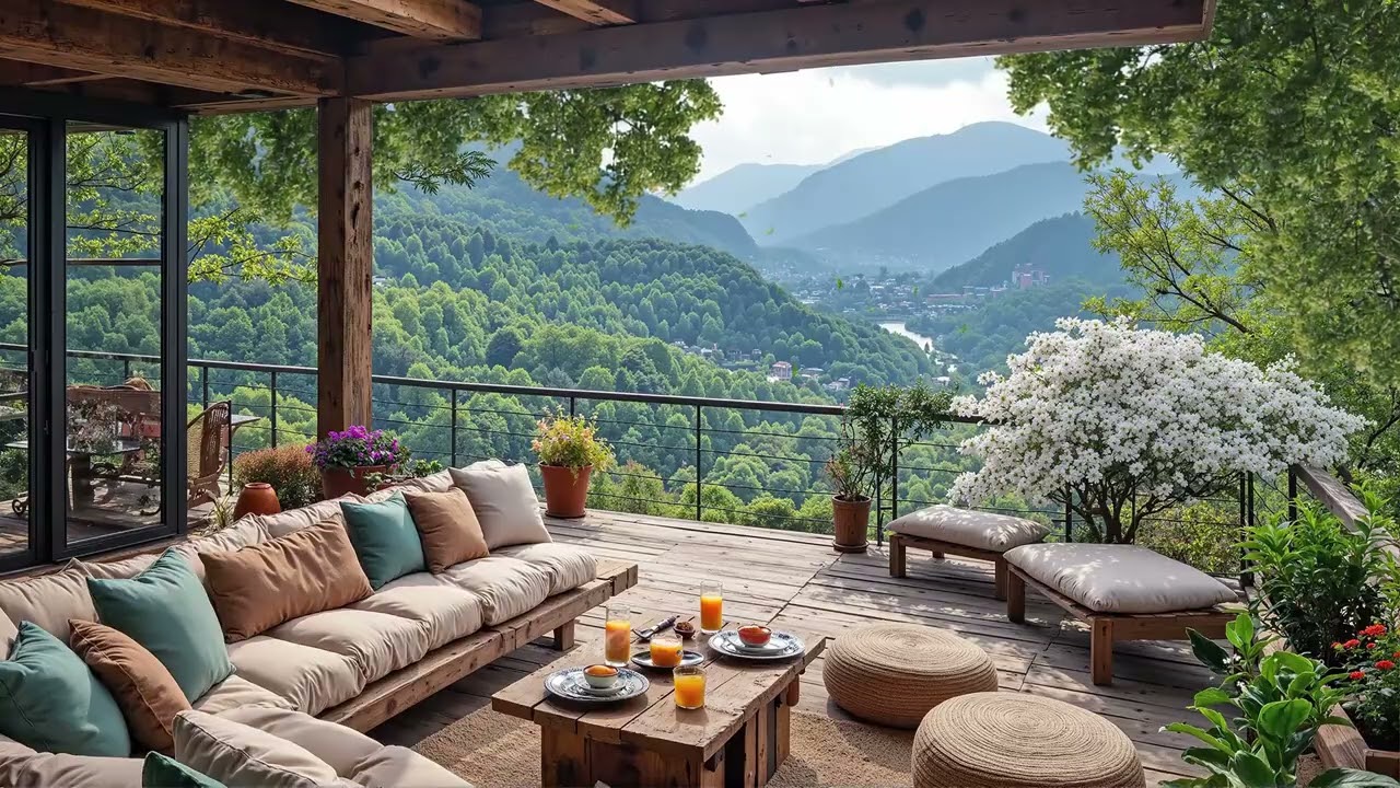 Lazy Spring Porch Jazz 🌿 Smooth Afternoon Jazz Music for Relaxing, Thinking & Slow Living