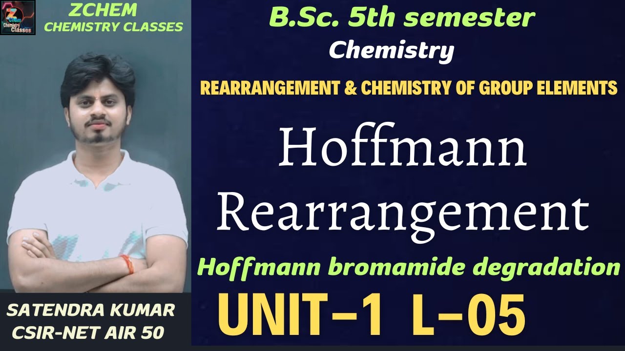 (L5) Hoffmann Degradation of Amide || Hoffmann bromamide degradation reaction #reactions #chemistry
