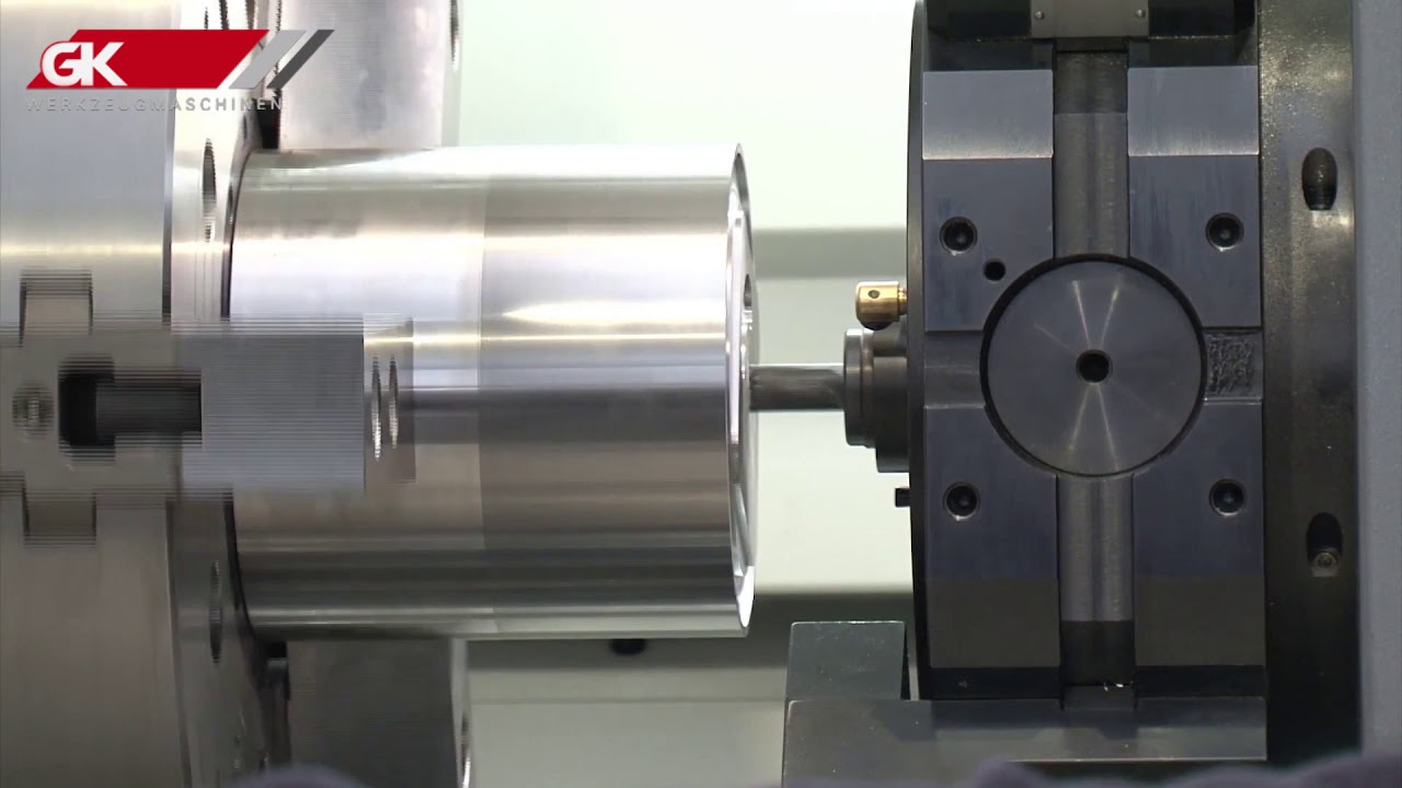 CNC Drehmaschine mit C-  und Y-Achse