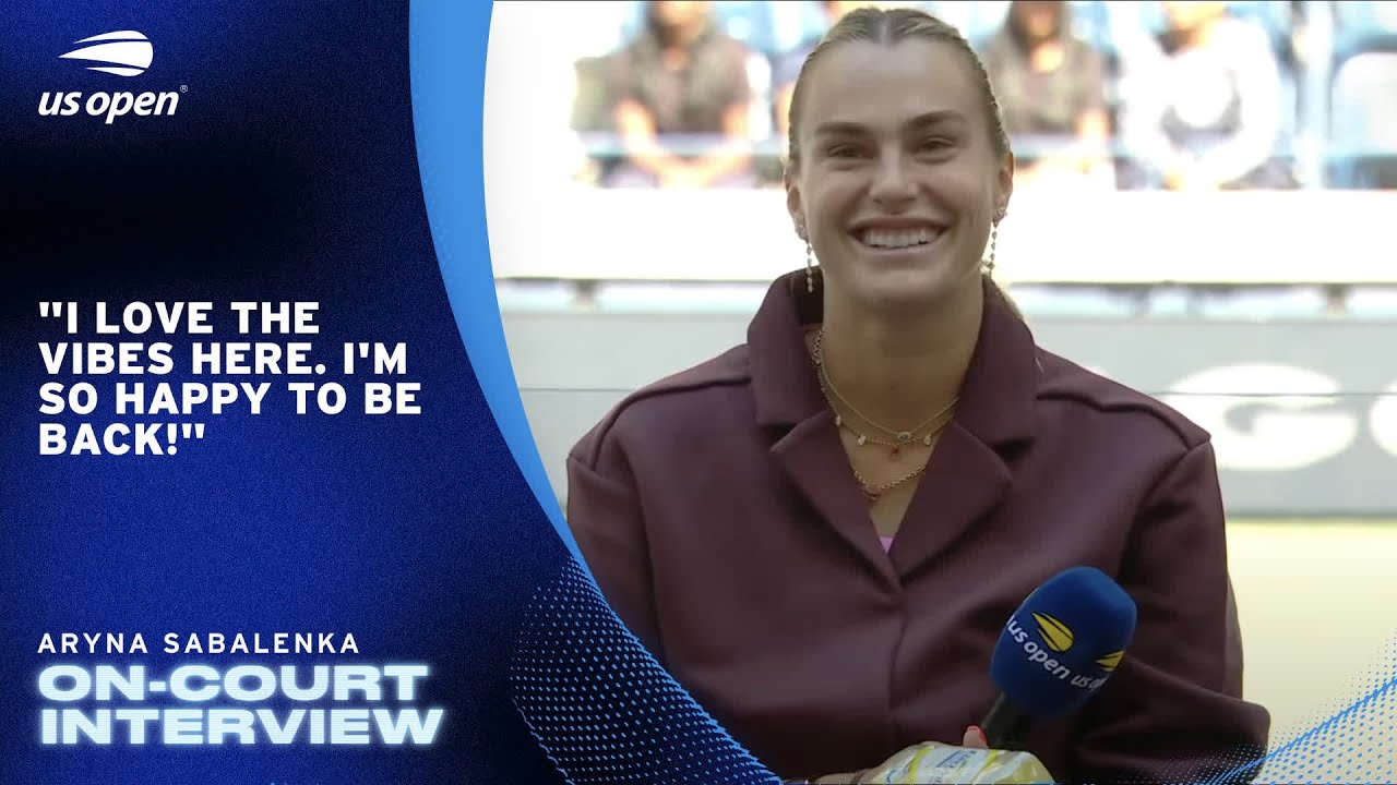 Aryna Sabalenka Interview | 2025 US Open Media Day