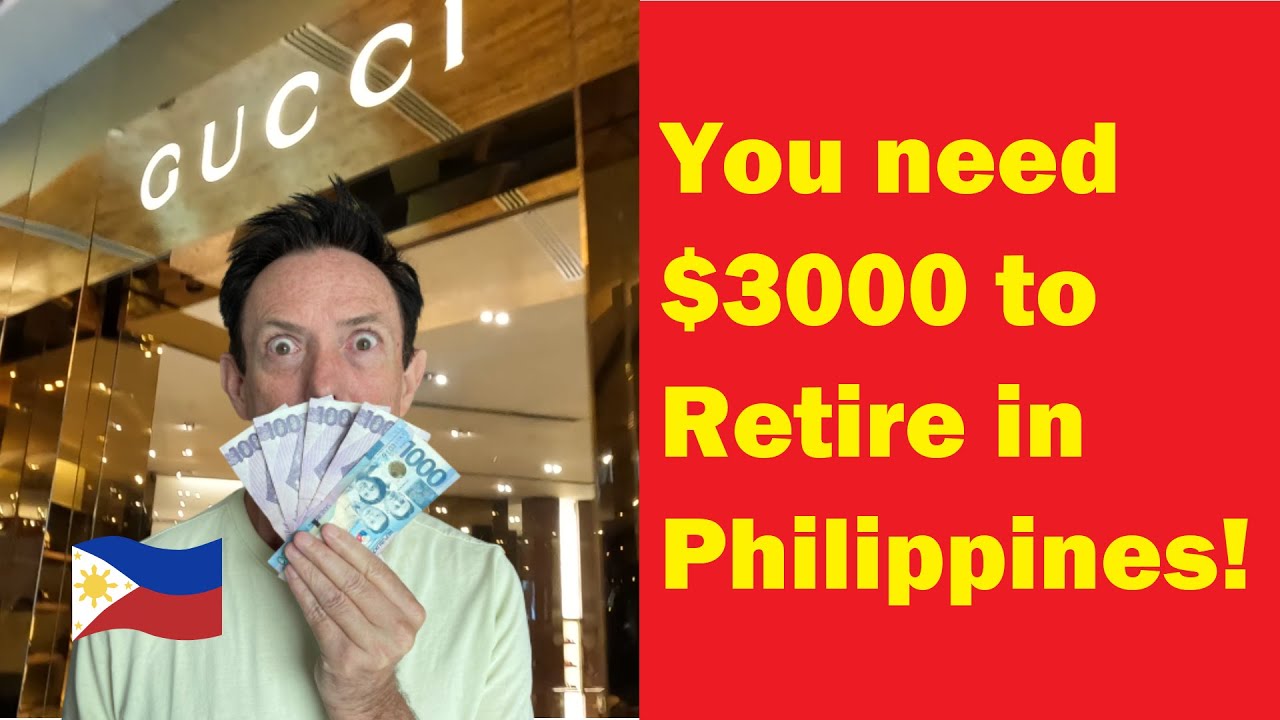 🇵🇭 Почему вам нужно минимум 3000 долларов в месяц, чтобы выйти на пенсию на Филиппинах