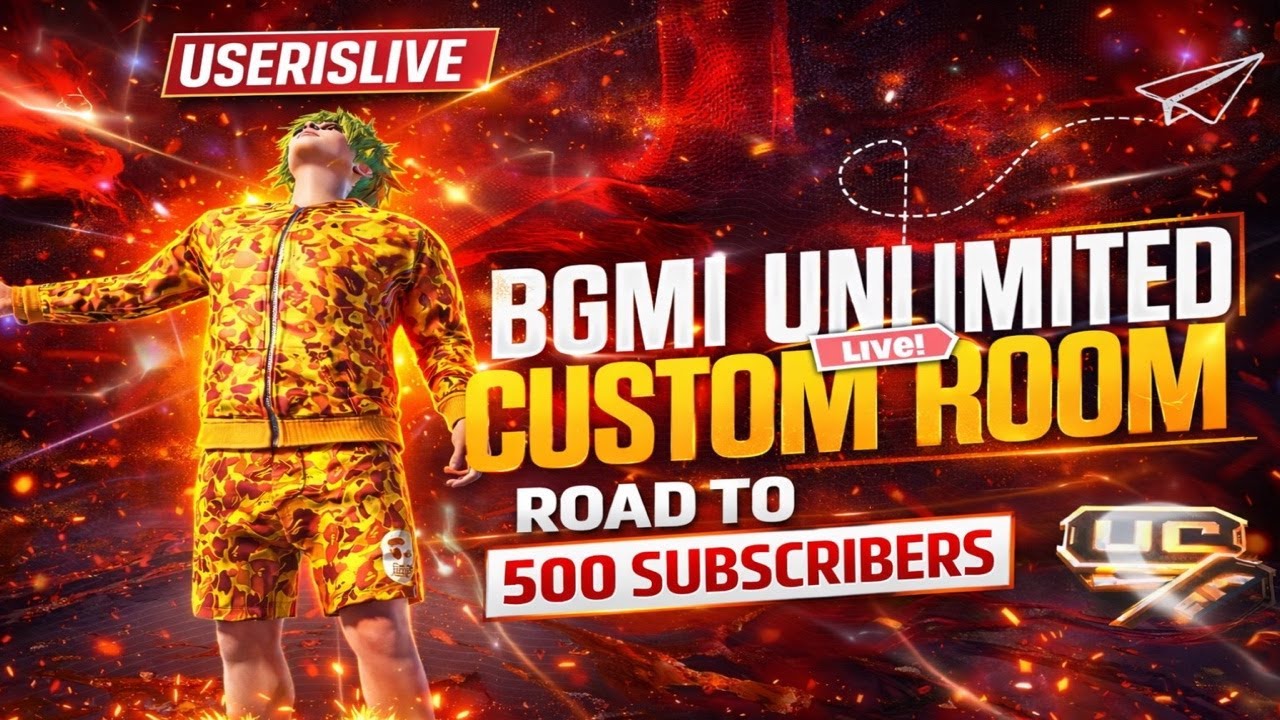 BGMI CUSTOM ROOM LIVE💀 |ROAD TO 500 SUBSCRIBERS ❤️|#bgmilive #bgmi #pubg #viral #shorts #shortsfeed