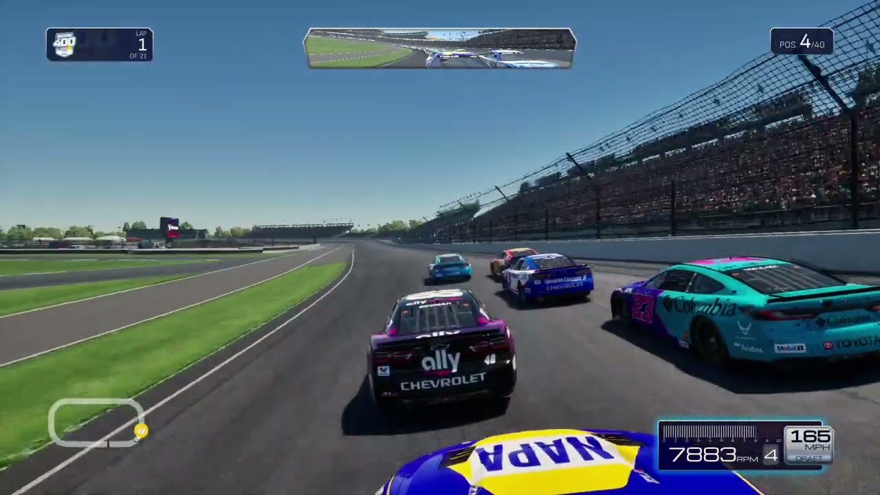 NASCAR 25 | Indianapolis HD Gameplay (PC)