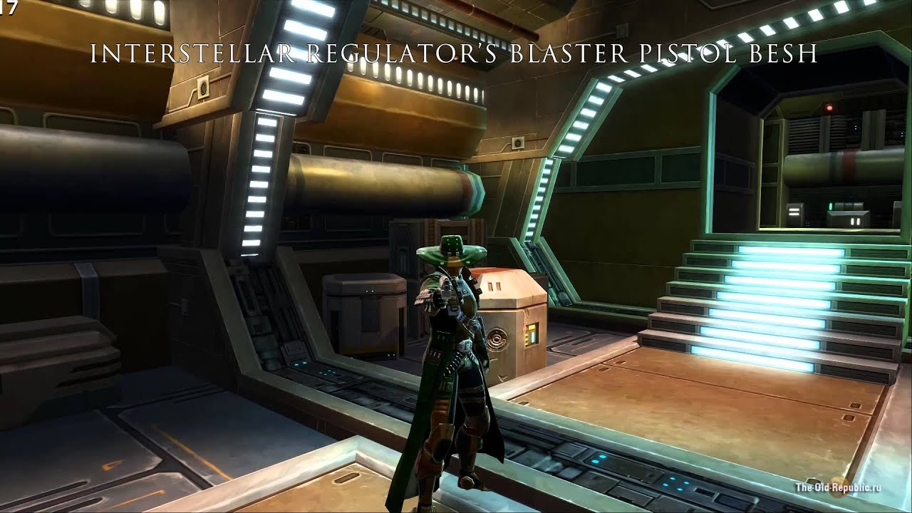 Galactic Ace Starfighter Pack: Interstellar Regulator's Blaster Pistol Besh