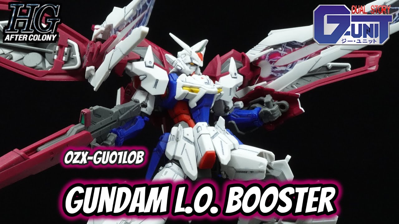 P-Bandai HG Gundam L.O. Booster Review | Gundam Wing Dual Story: G-Unit
