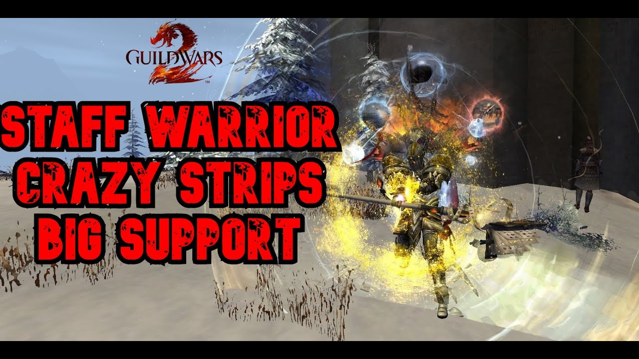 GW2 WvW Staff Spellbreaker - Even better after testing - Gameplay Showcase